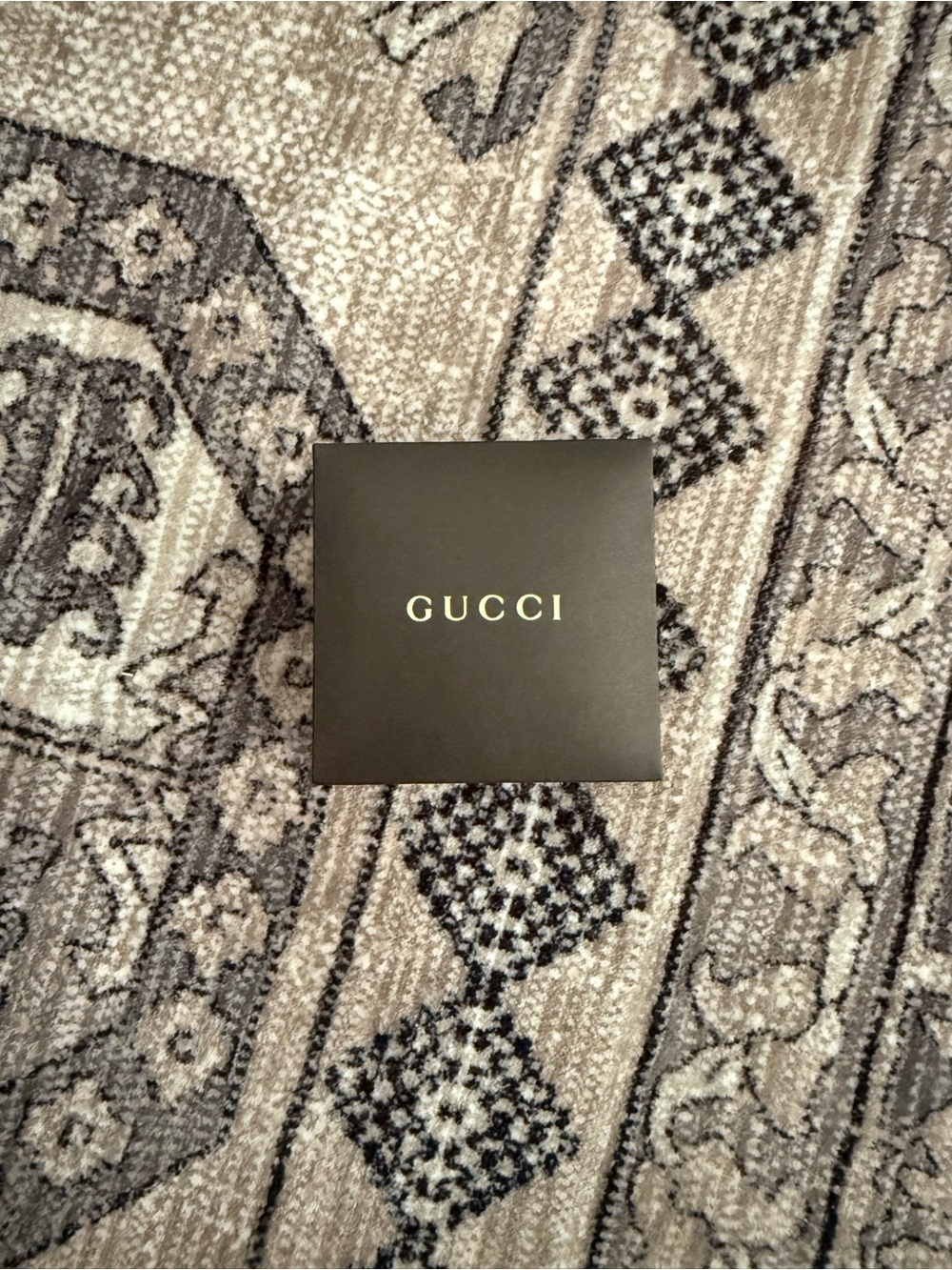 Gucci 1973 GG Double Connected Ring Set 18K 750 Yellow Gold Authentic - Picture 4 of 4